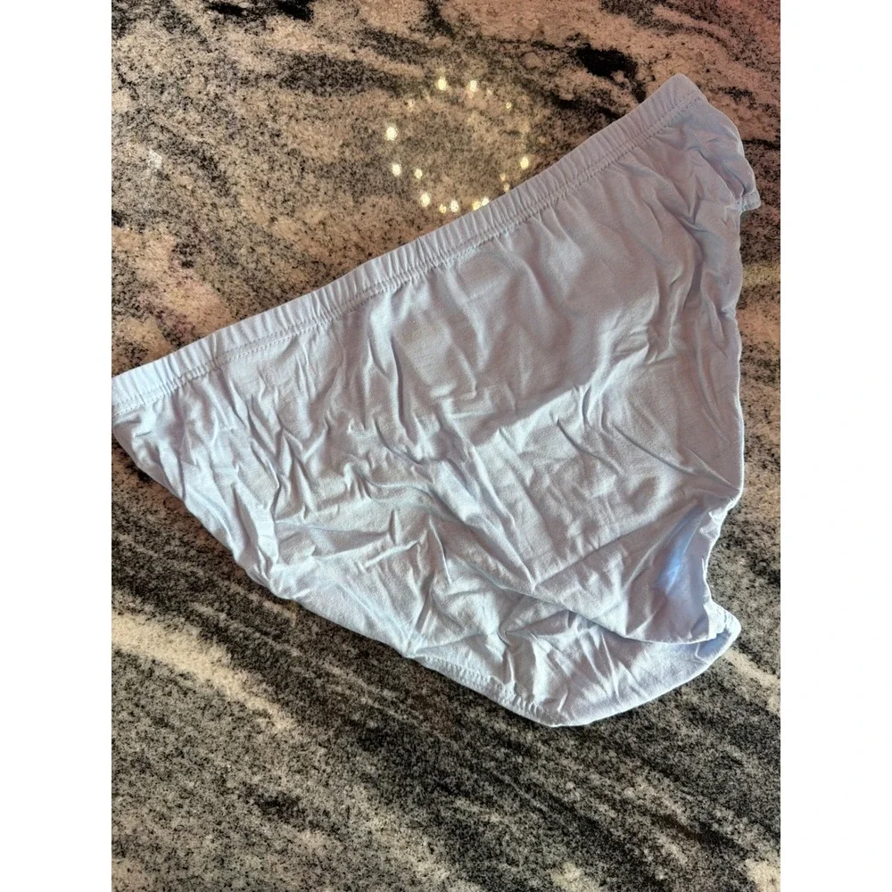 Papi Mens Cotton Briefs Light Blue Classic Fit Underwear XL RN 100138
